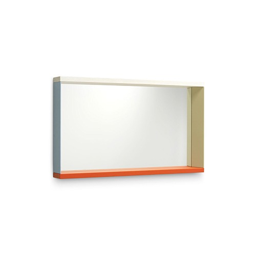 Colour Frame Mirror Medium컬러 프레임 미러 미디움블루/오렌지 (20140713)