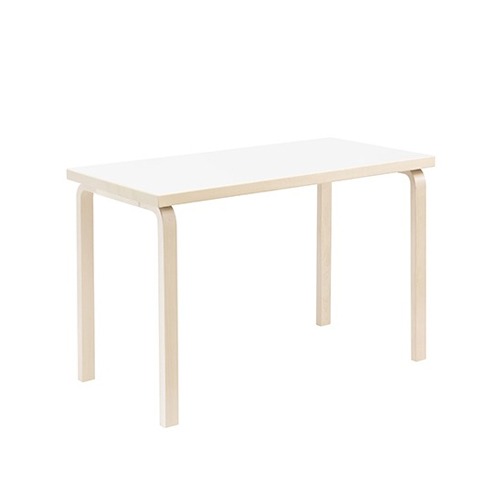 Aalto Table Rectangular 80B알토 직사각 테이블 100*60화이트 HPL/내츄럴 버치(28306182)7월 중순 입고 예정