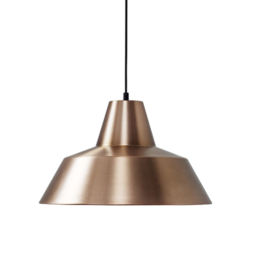 #Workshop Lamp W4, (Ø50cm)copper/white