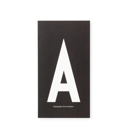 #AJ Greeting Card A~Z, Æ, Ø