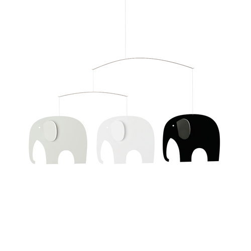 #71s Elephant Party  (black/white)