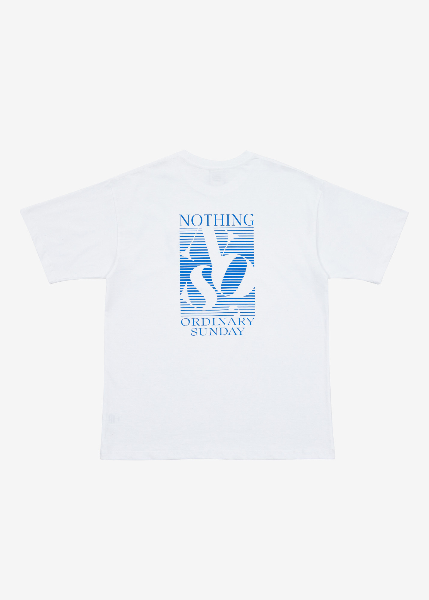 NOS7 Shutter logo T-shirt - White