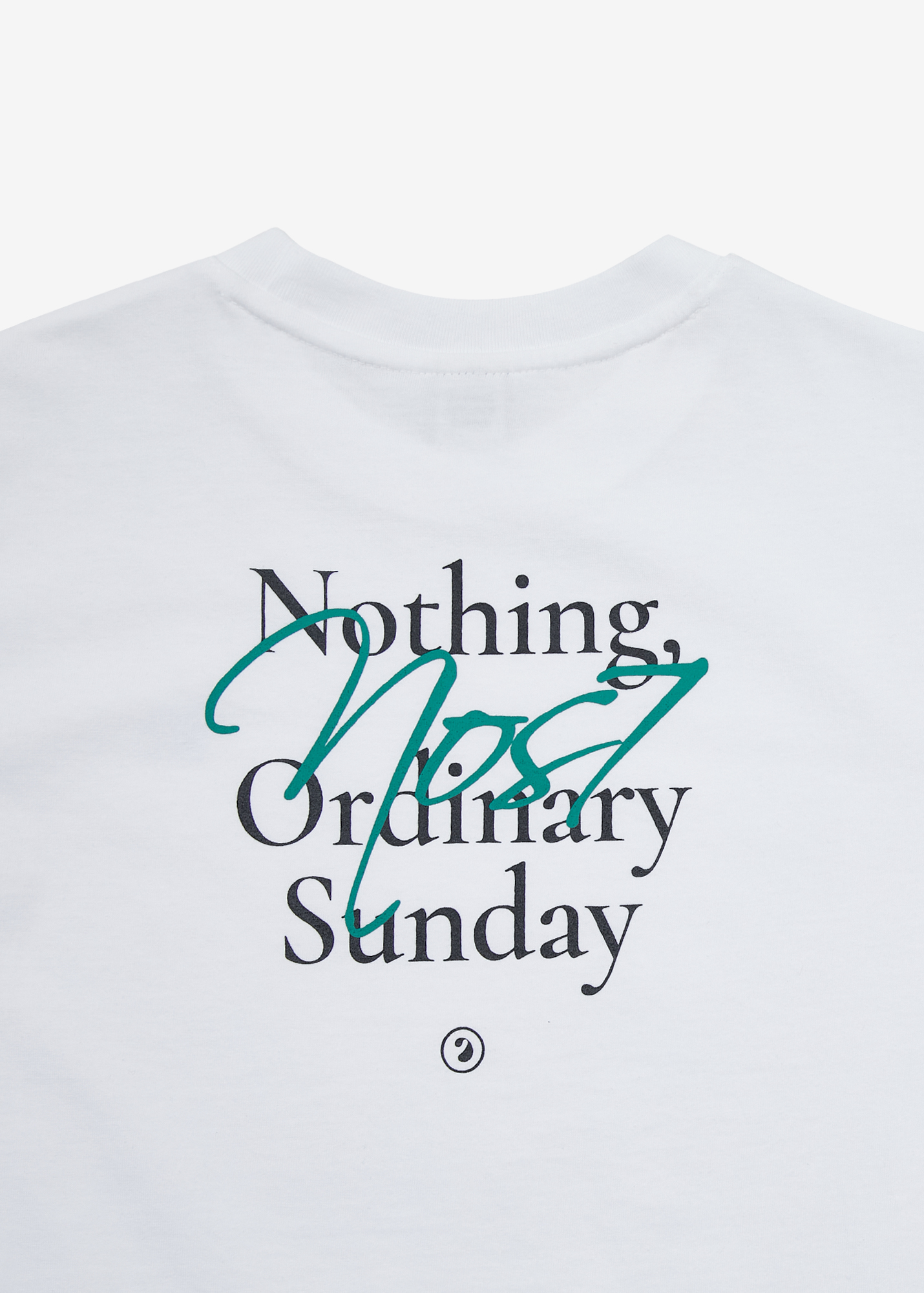 KIDS Cursive T-shirt - White