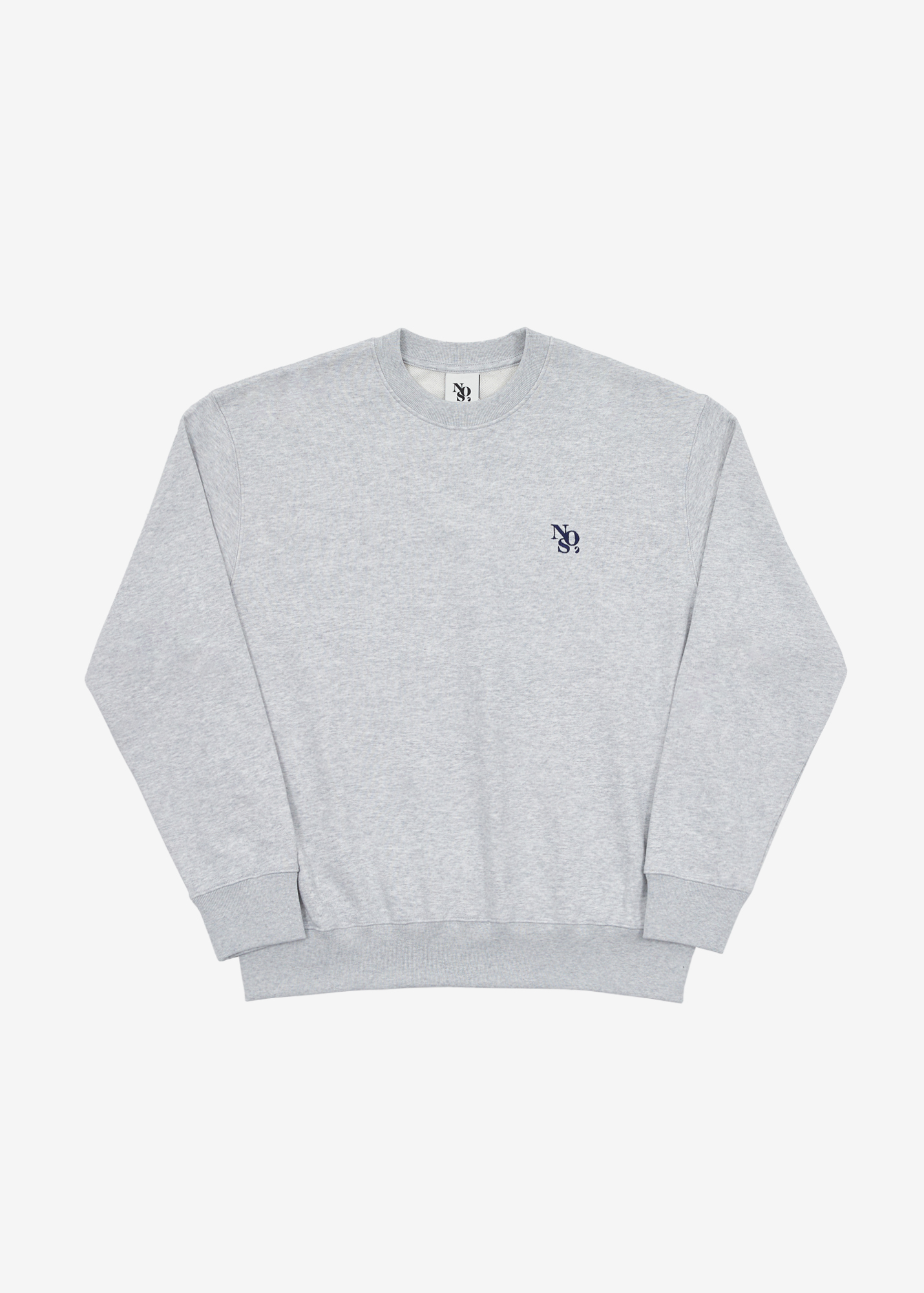 Signature symbol sleeve patches sweatshirt - Grey