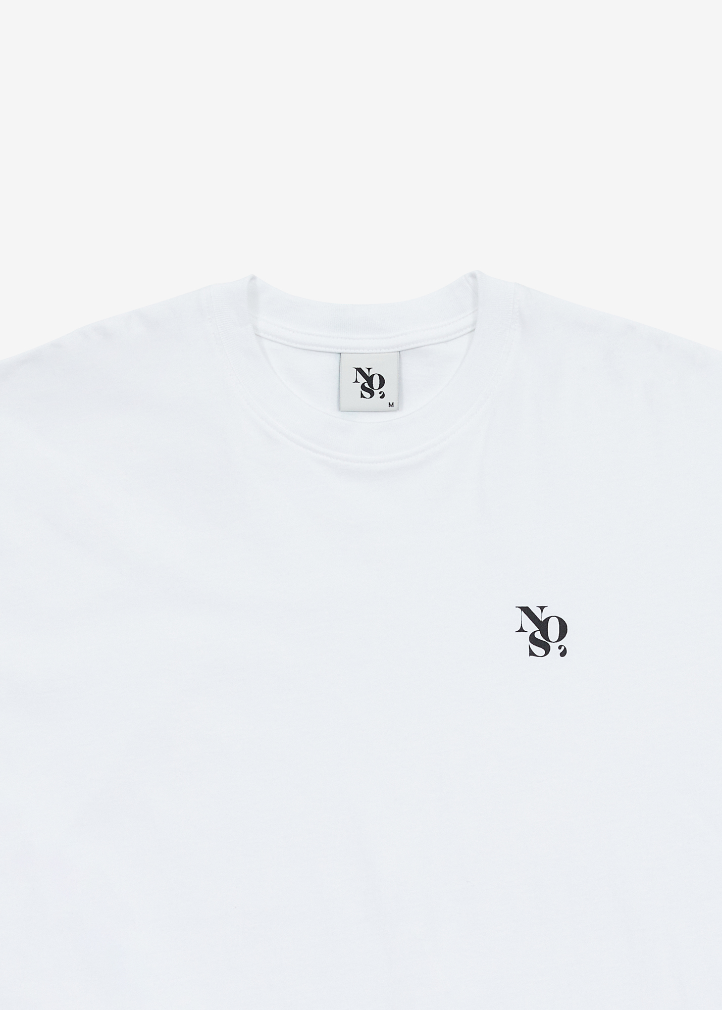 Signature symbol printing T-shirt - White