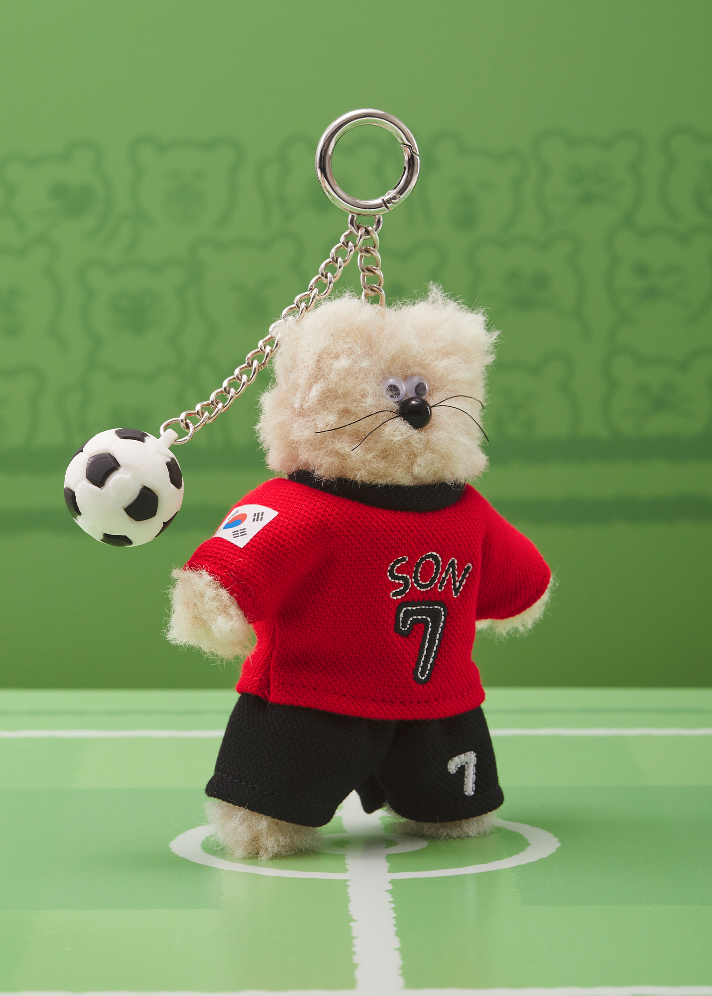 ★期間限定★ ソンフンミン キーリング monamhee MNH X NOS7 Delight in NOS7's Captain Thornhee Keyring