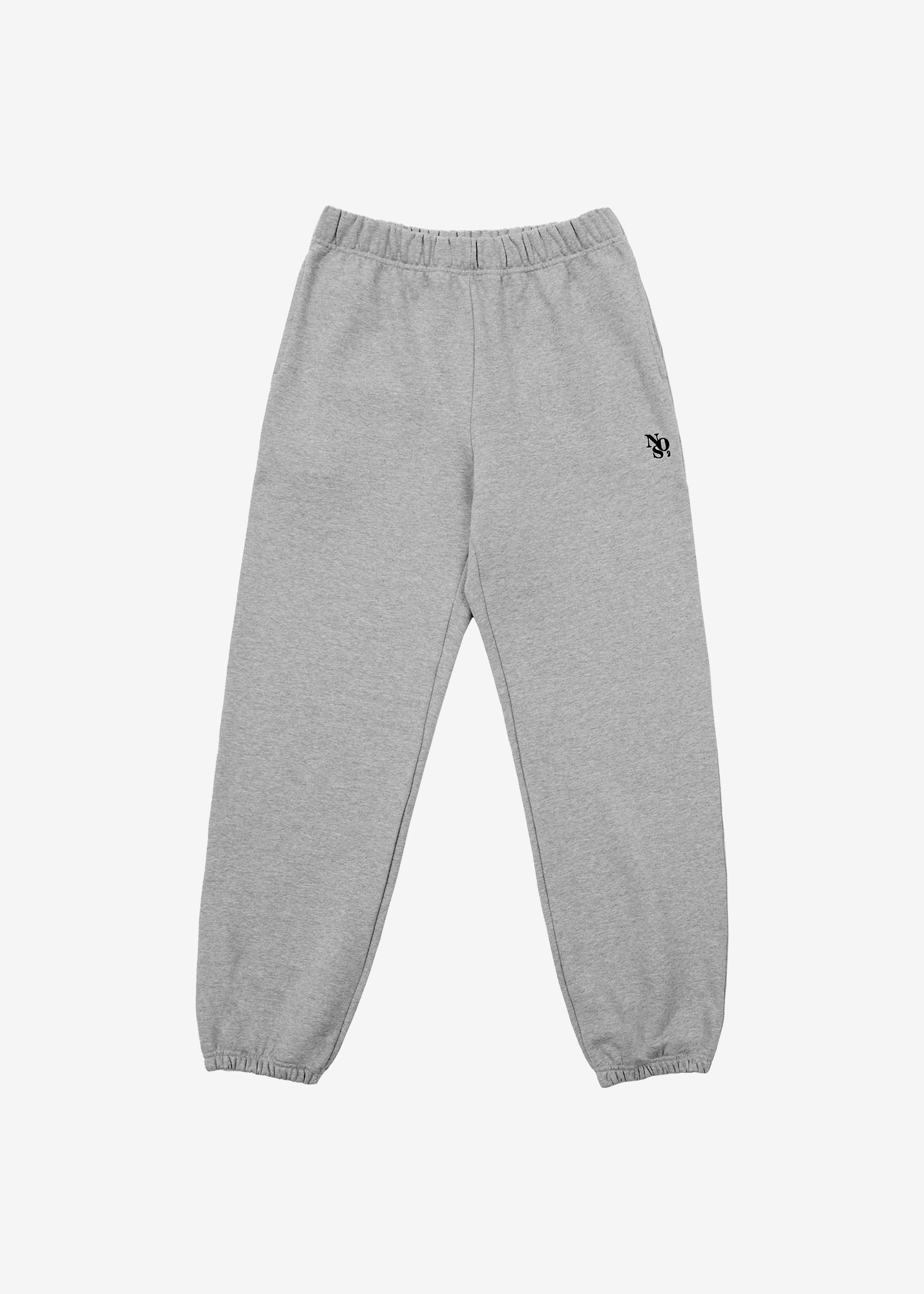 NOS7 Main Logo Napping Jogging Pants - Gray