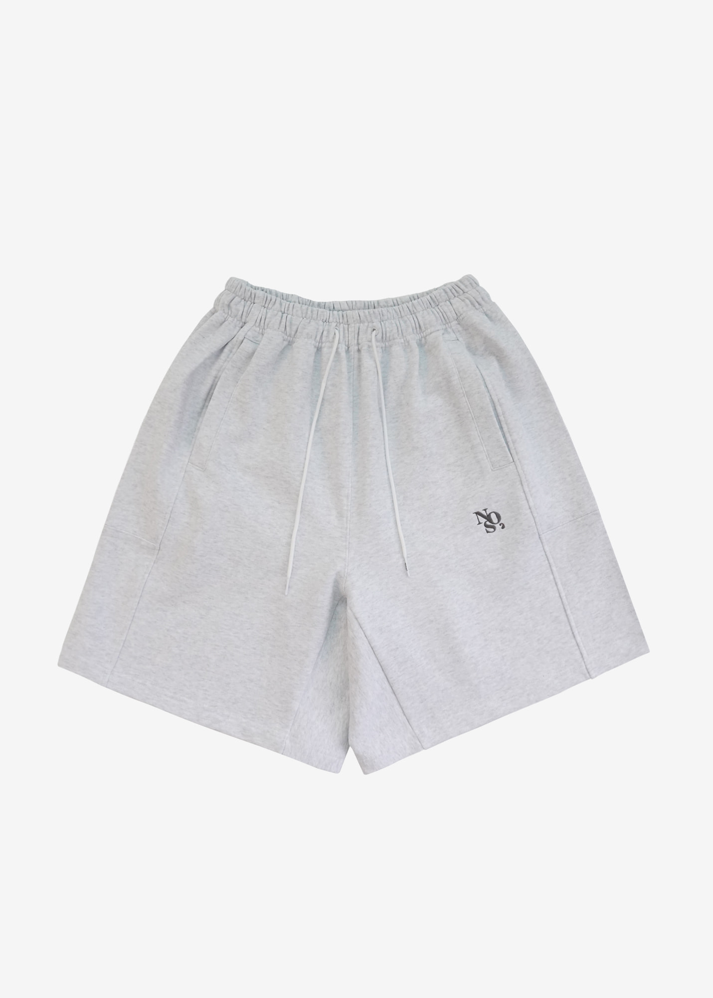 Main Logo Bermuda Shorts - Light Melange