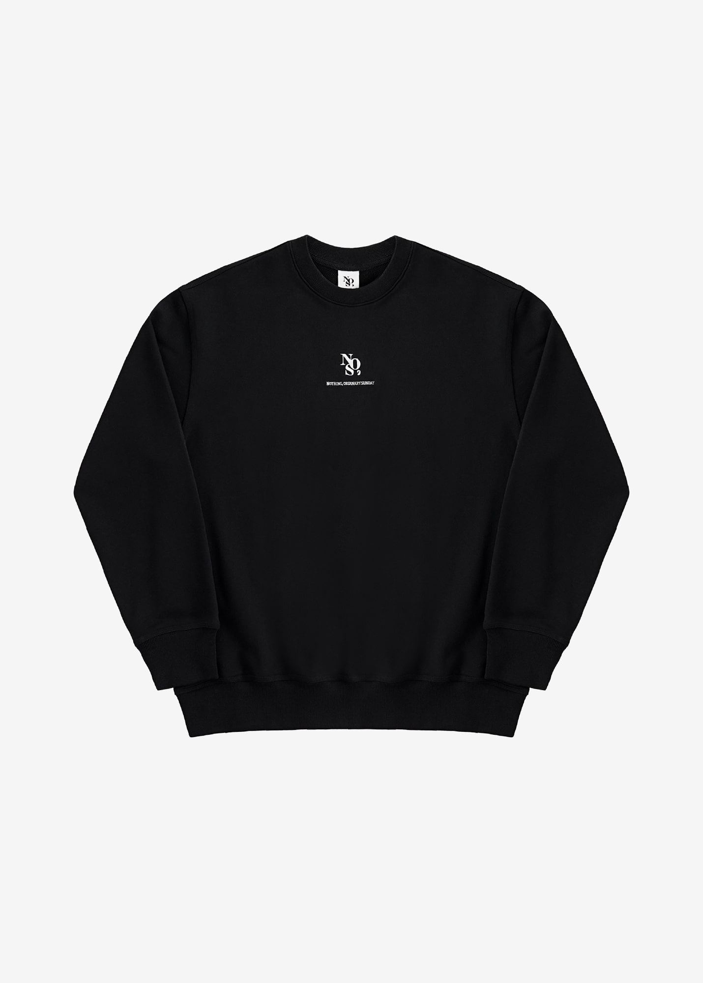 NOS7 Center Sweatshirt - Black
