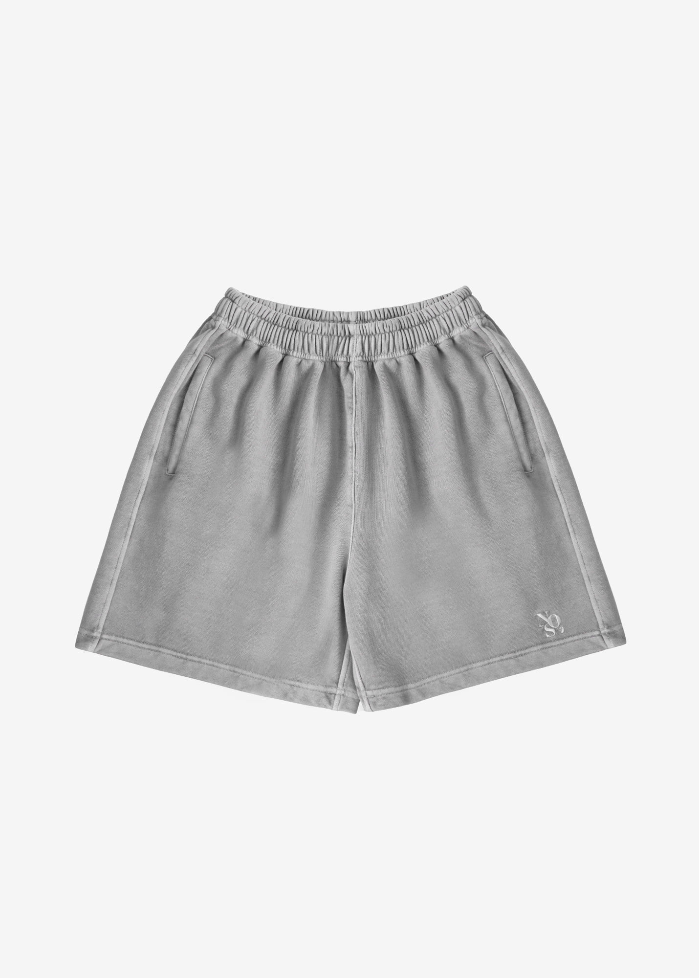 NOS7 Pigment Shorts - Light Gray