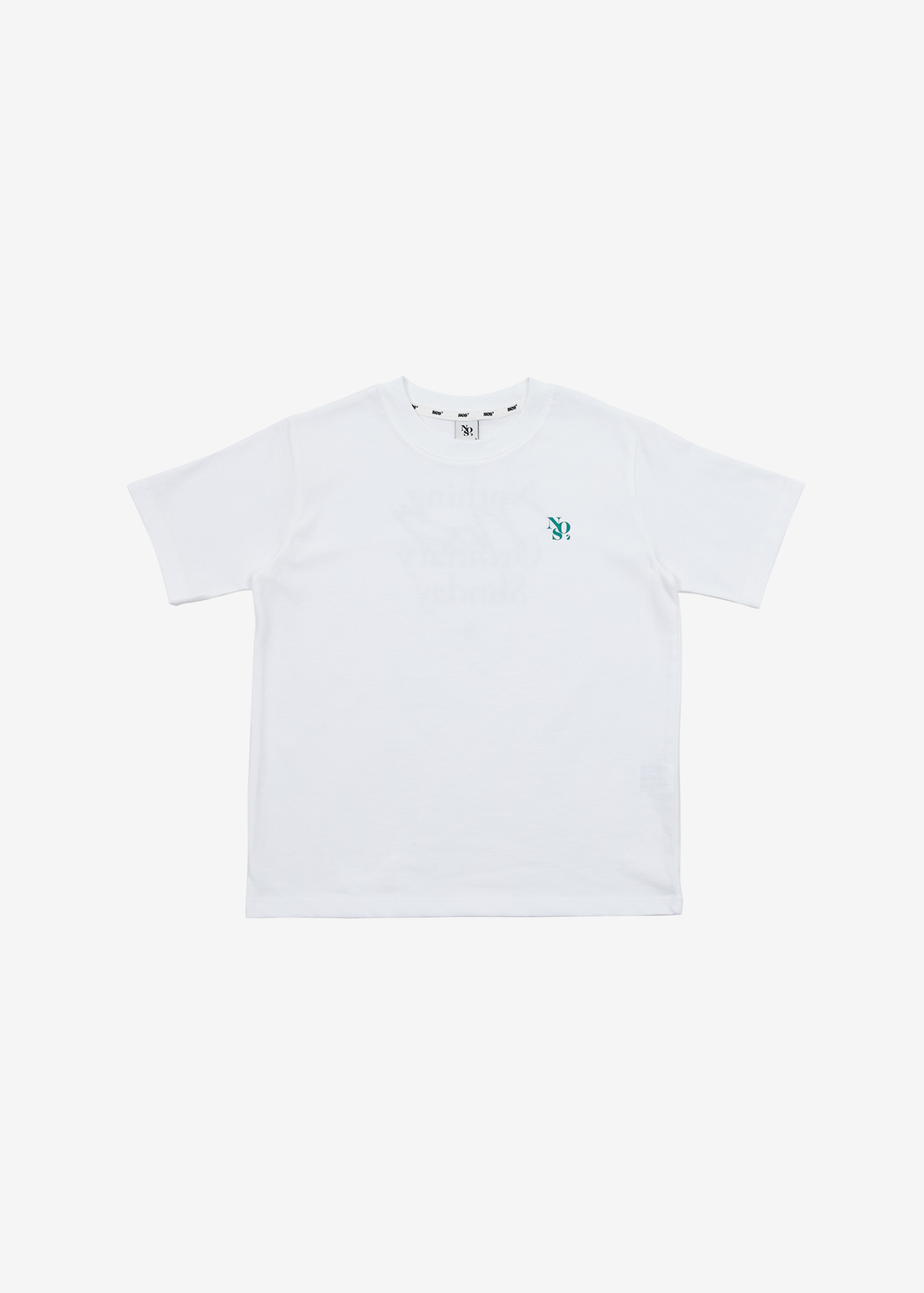 KIDS Cursive T-shirt - White