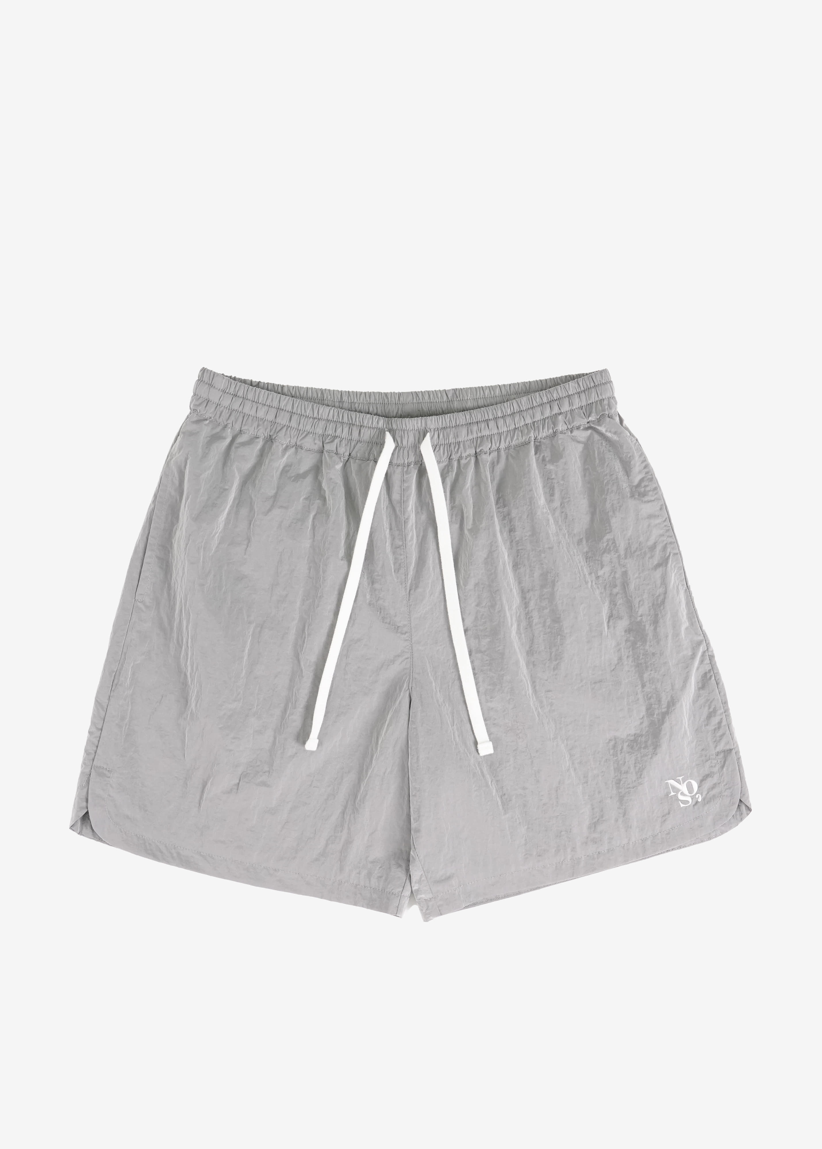 Main Logo Standard Shorts - Silver