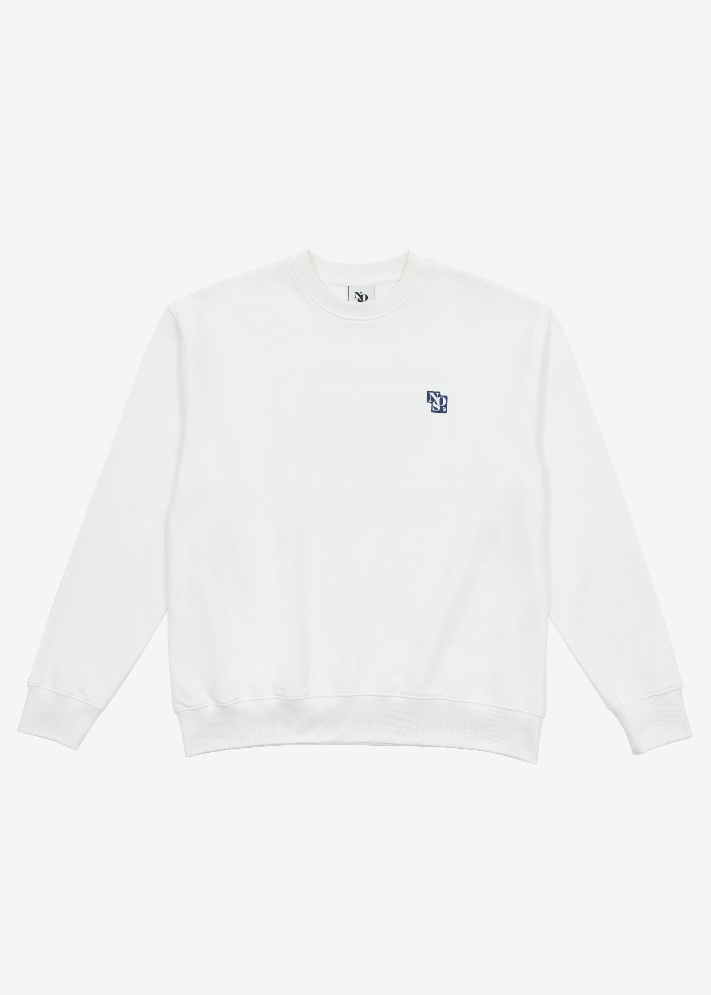 Quadrangle logo sweatshirt - White