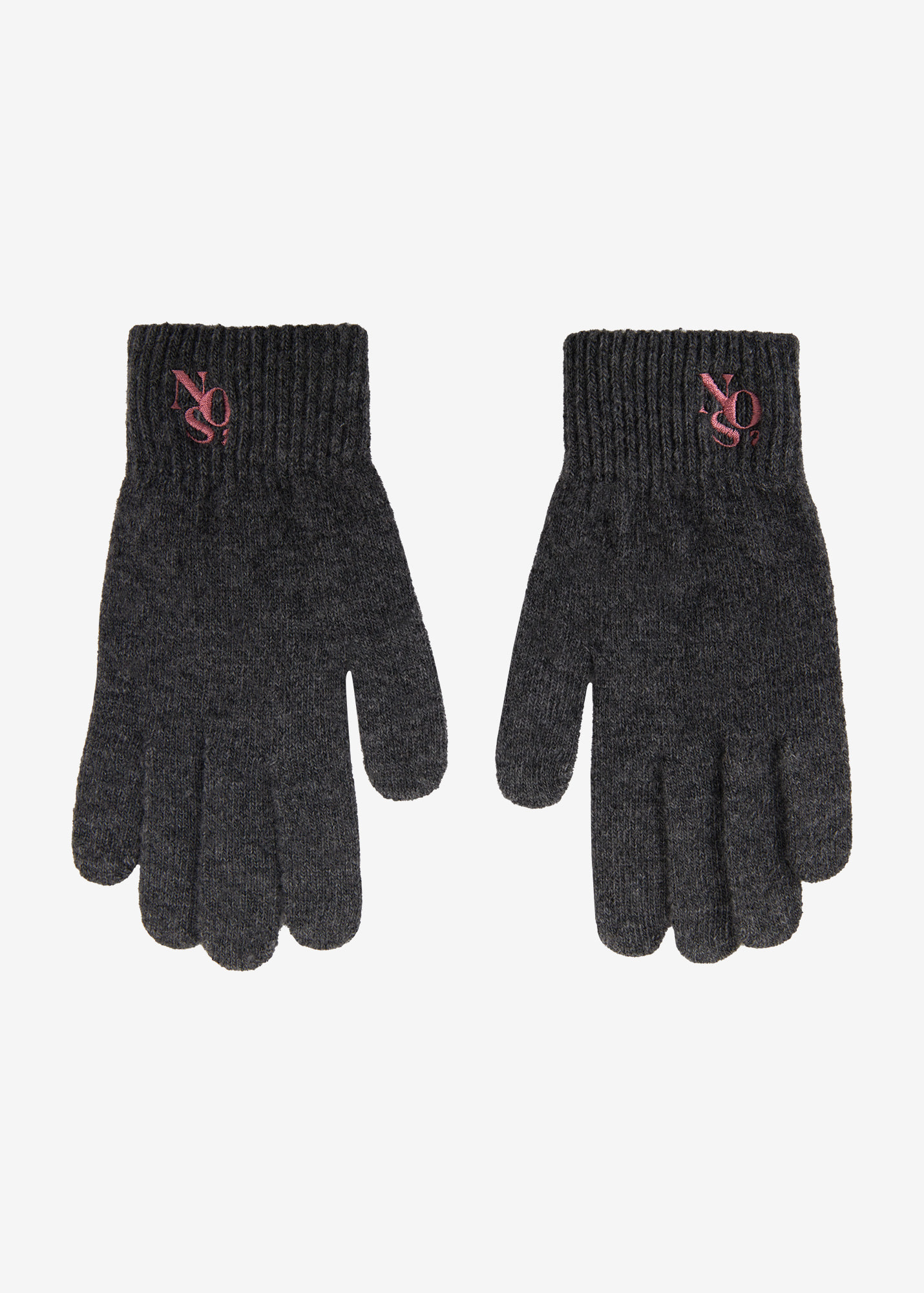 Main Logo Gloves - Charcoal