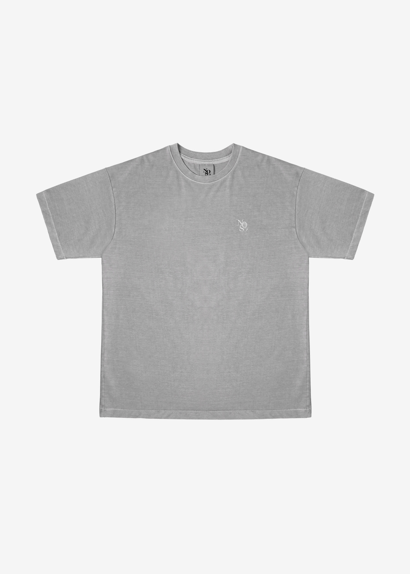 NOS7 Pigment T-shirt - Light Gray