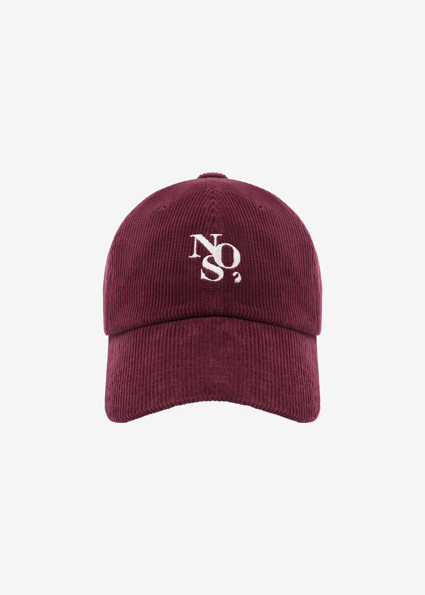 Corduroy Ball Cap - Burgundy