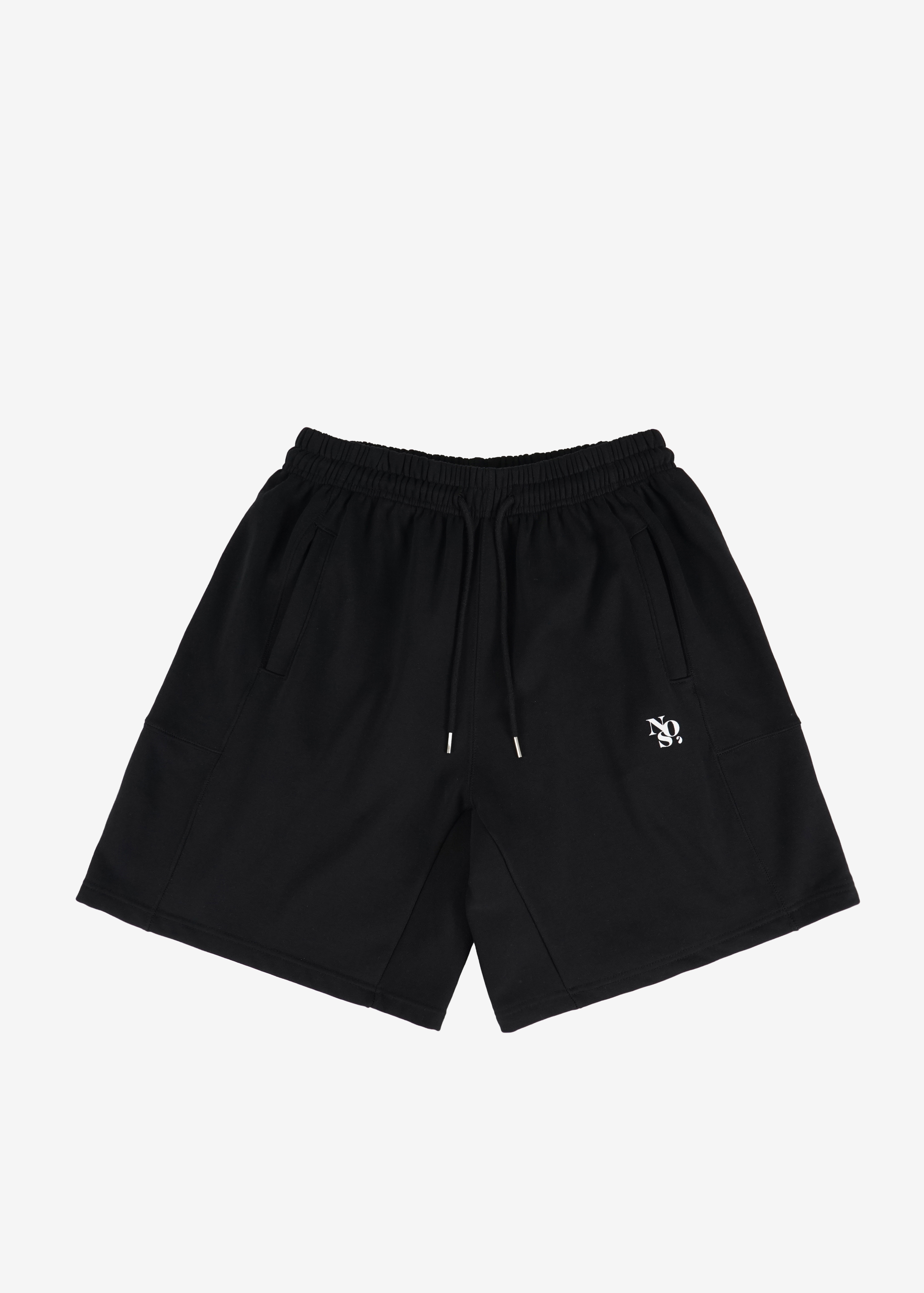 Main Logo Bermuda Shorts - Black