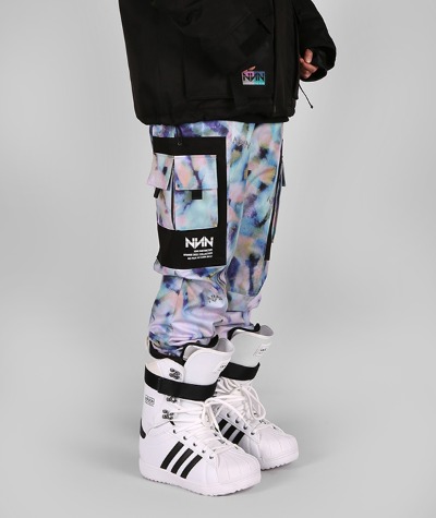 2122 NNN - Cargo Jogger - PANTS - 물감패턴+블랙