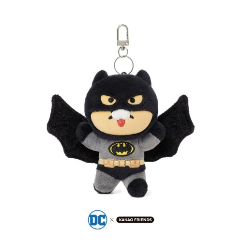 DC x Kakao Friends Batman 蝙蝠俠 可伸縮掛飾匙扣_春植 Choonsik