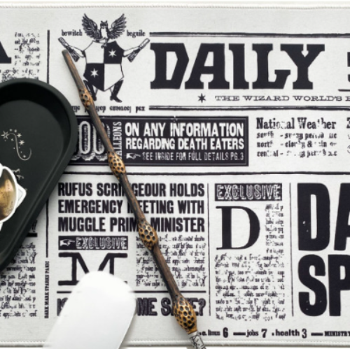 [韓國限定]Harry Potter - The Daily Prophet Desk Pad 哈利波特 預言家日報 滑鼠墊 電腦墊