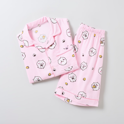 [韓國限定] SPAO x CHIIKAWA 短袖睡衣套裝_PINK