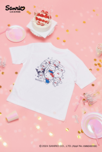 [韓國限定] SPAO x SANRIO 短袖T恤_HELLO KITTY 50周年限量版