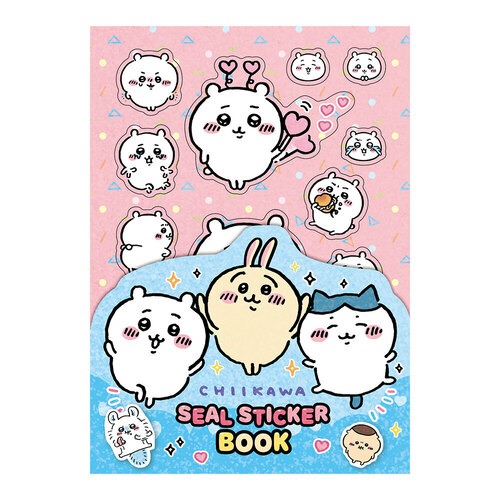 [韓國限定] CHIIKAWA Seal Sticker Book 小可愛無痕貼紙套裝(含8款貼紙)