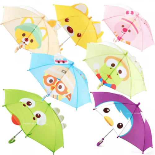 韓國 PORORO冰鎮小企鵝 兒童雨傘 30cm