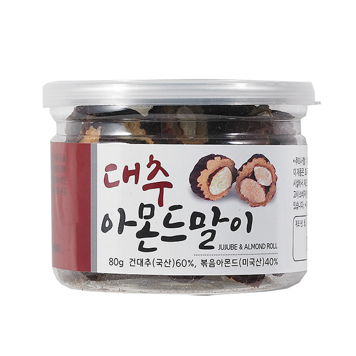 대추아몬드말이80g