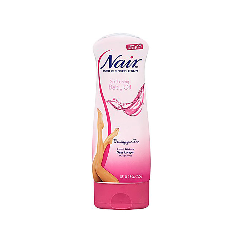 Nair 네어 헤어 리무버 로션 베이비오일 275g