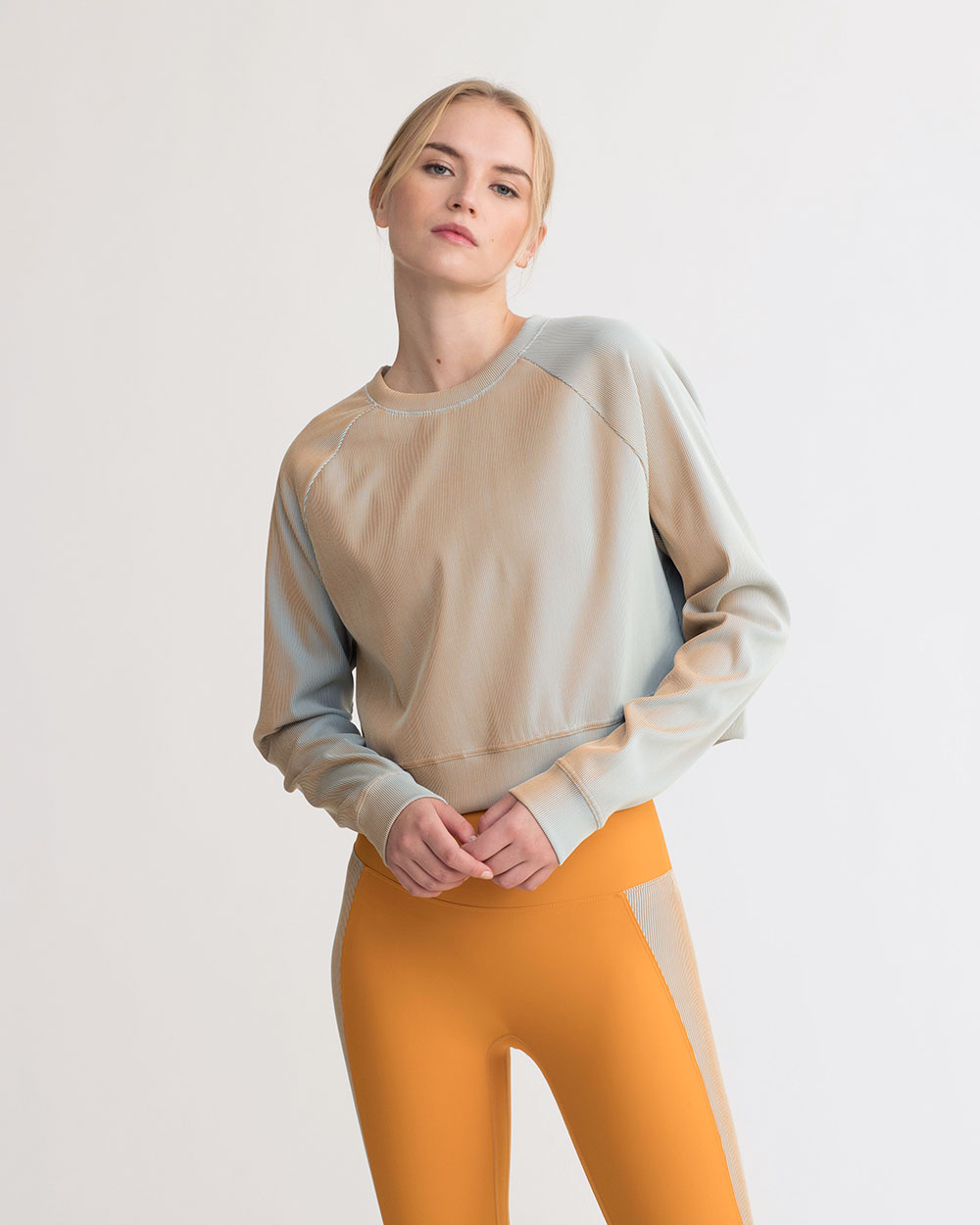 BANE TOP IRIDESCENT TANGERINE