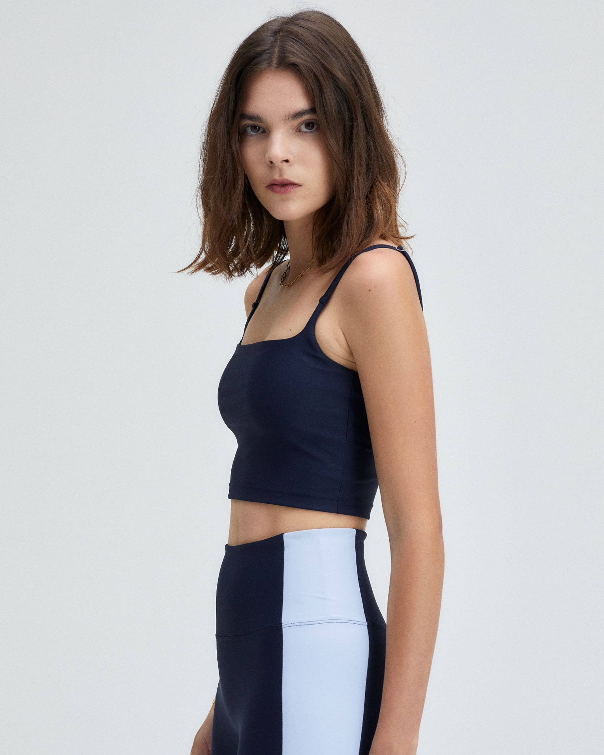 KAMELIA HIGH LIFT TOP NEW NAVY