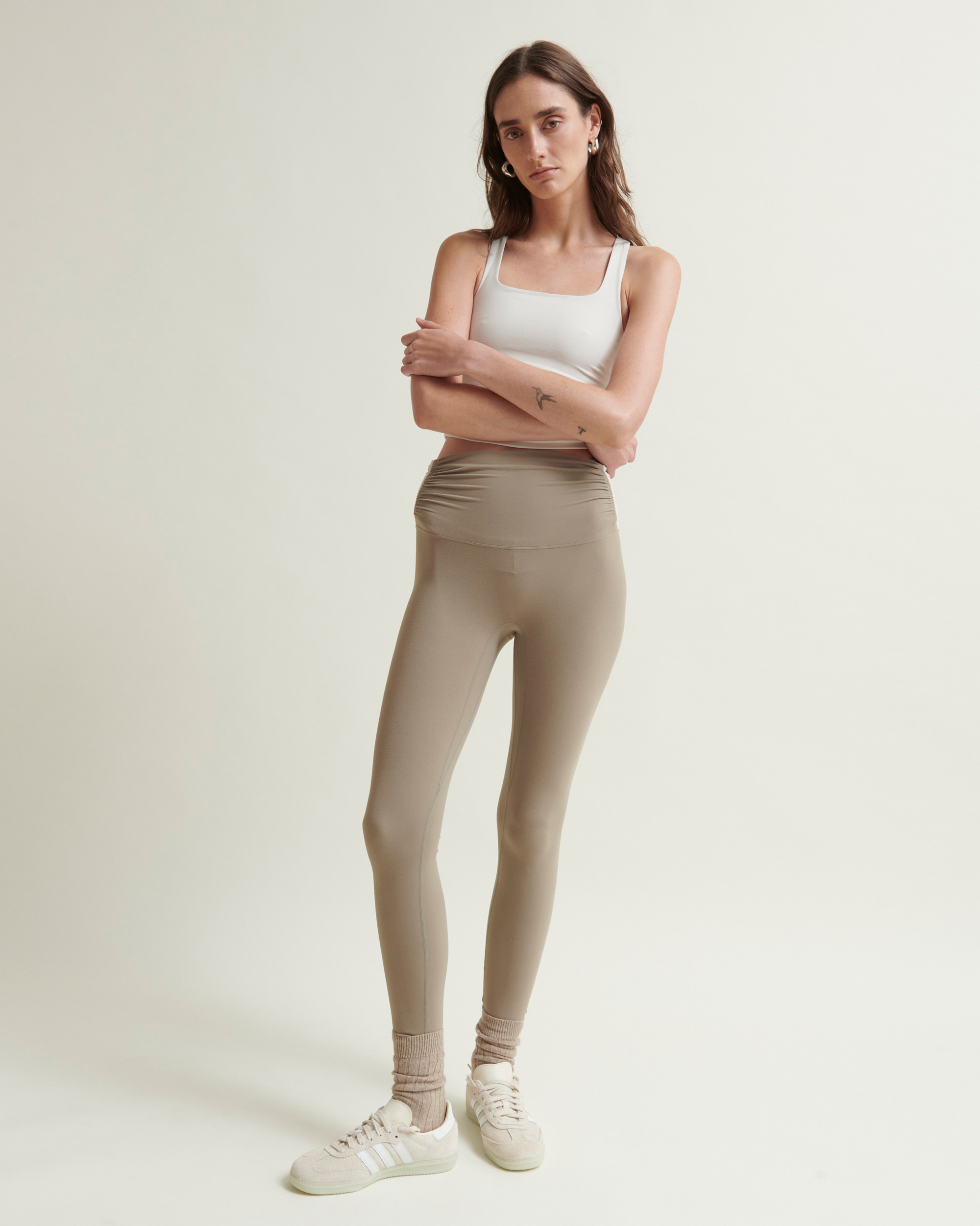 AUDREY LEGGINGS MOSS &amp; BONE COMBO