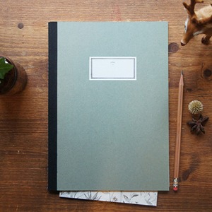 오첵 스티치 노트 STITCH NOTEBOOK L light green (무선)