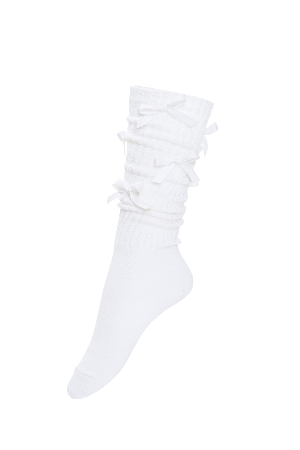 RIBBON SOCKS WHITE