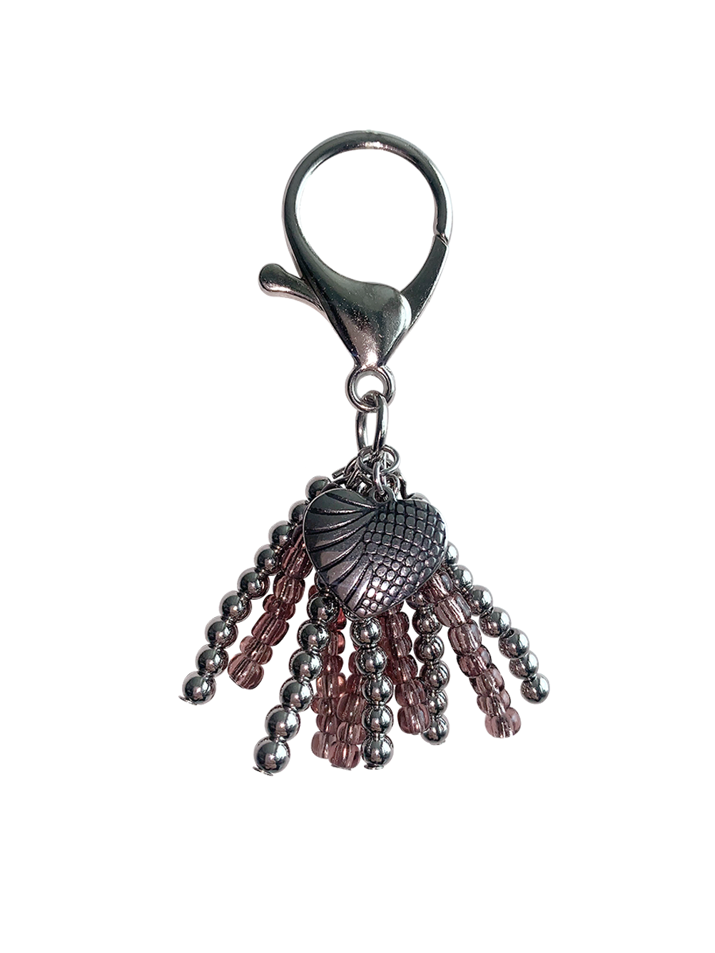 Tassel Heart Keyring