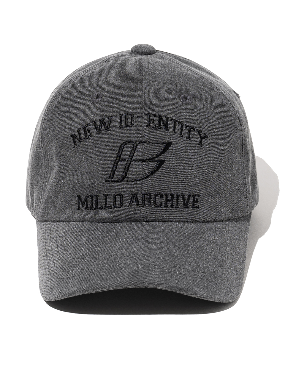 New Id-entity Ball Cap - Stone Black