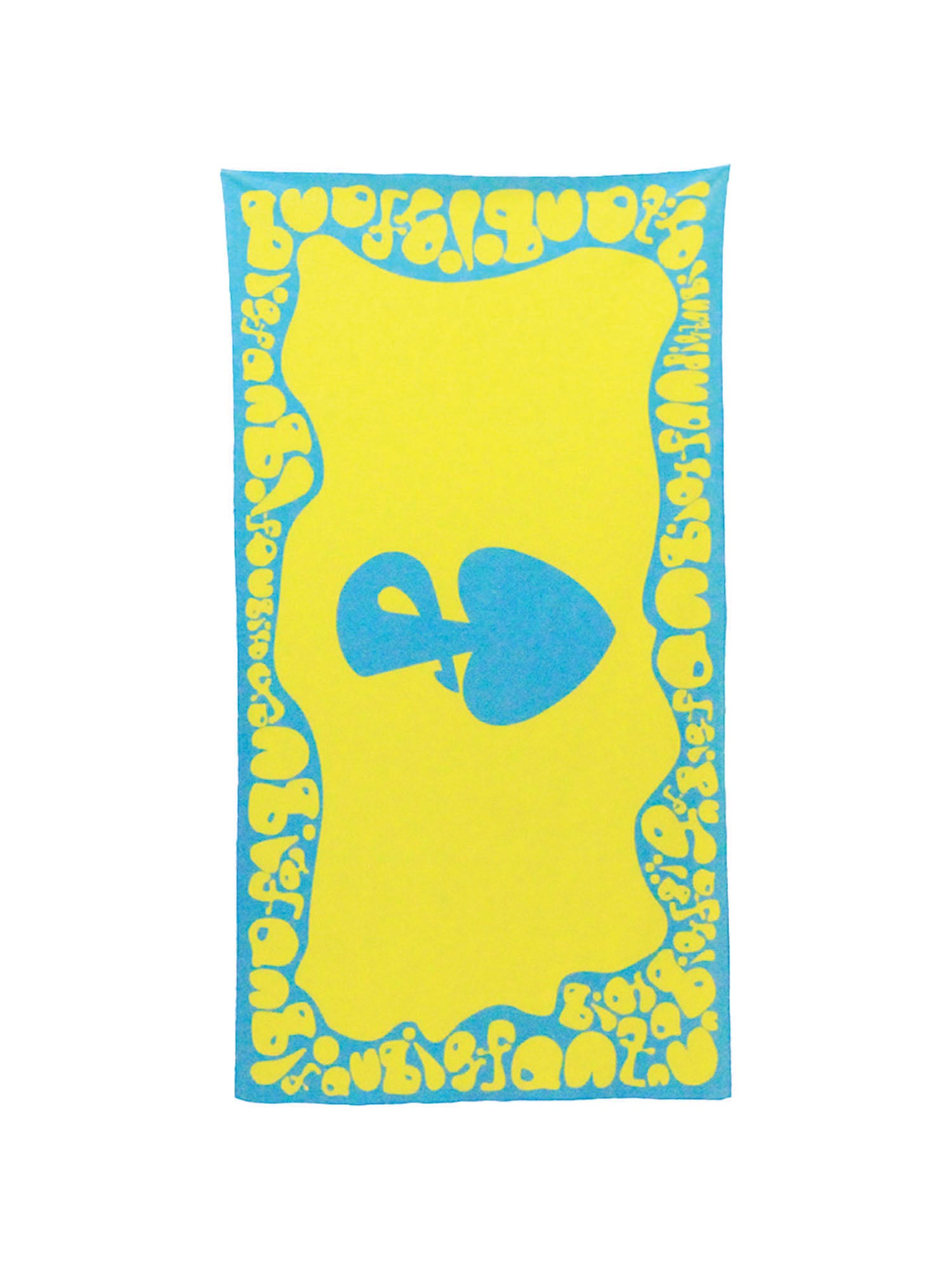 Big Fan Beach Towel - Blue