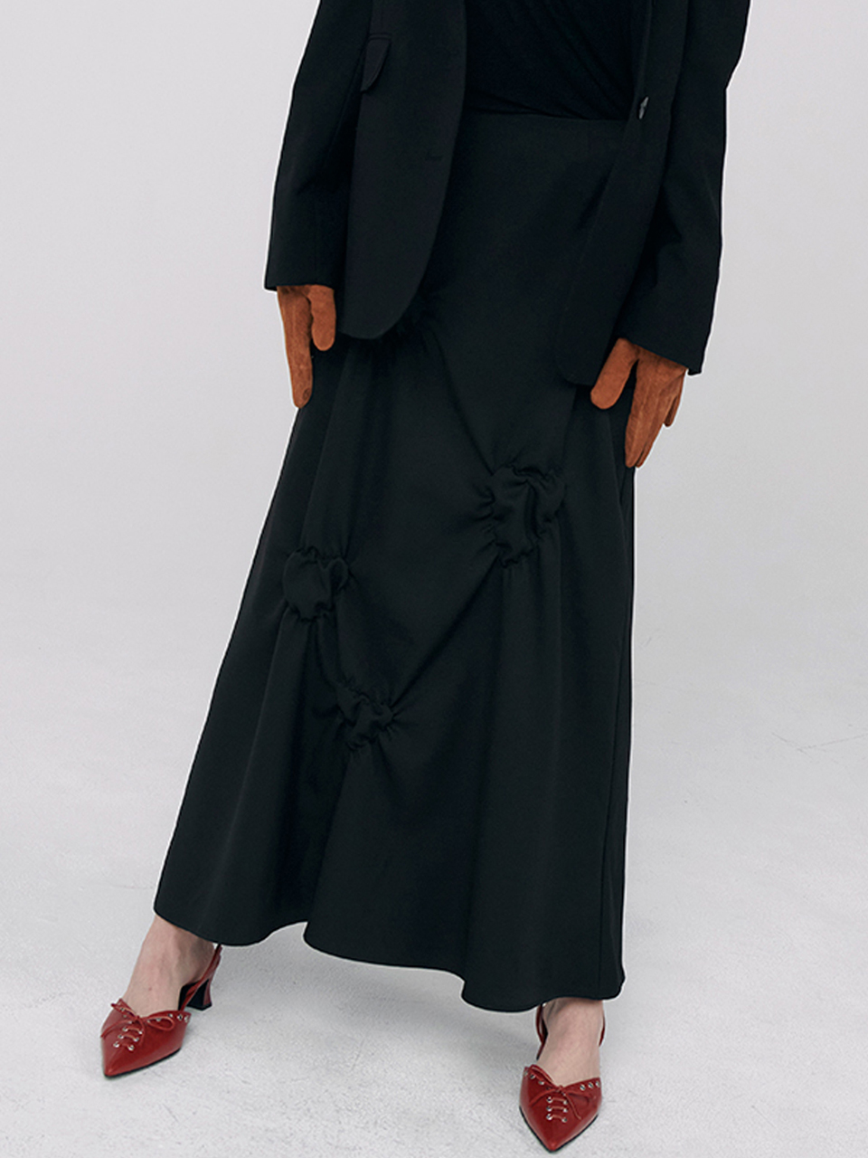 For Sunshin Moments Maxi Skirt - Black