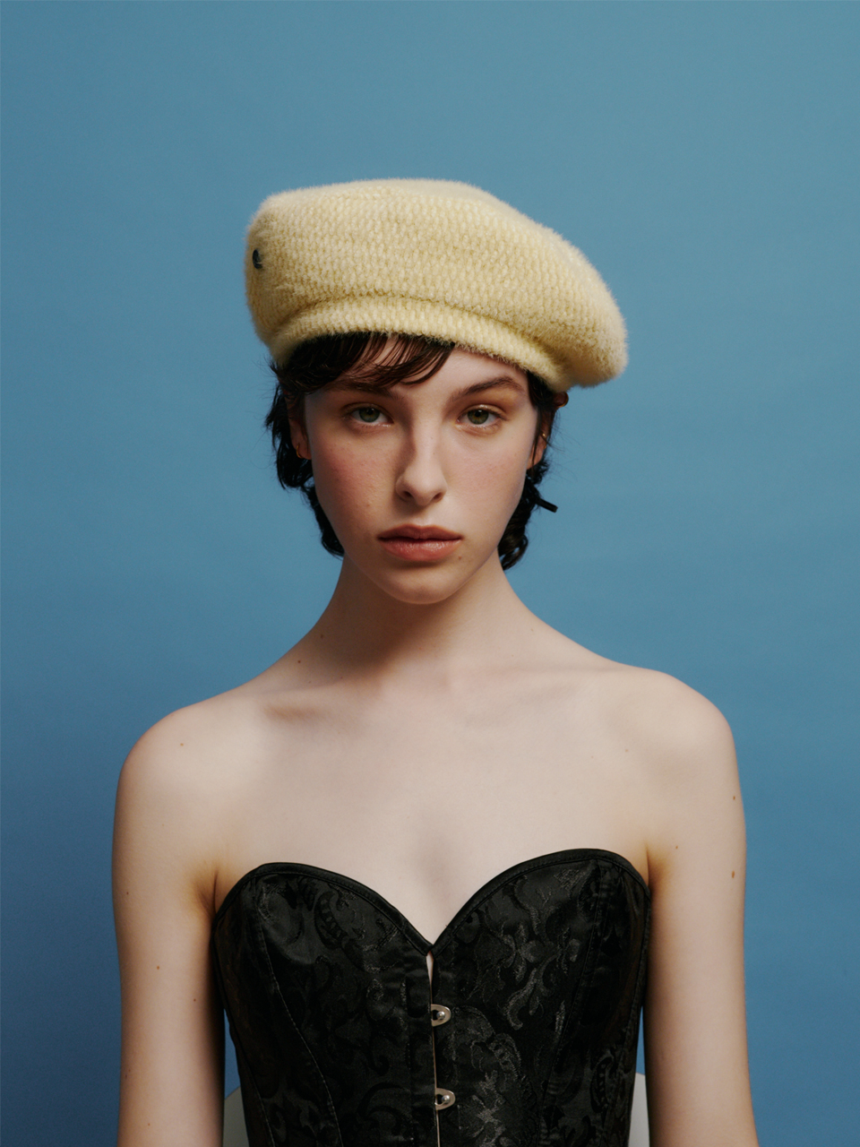 [Life PORTRAIT] Bumpy Beret in Butter