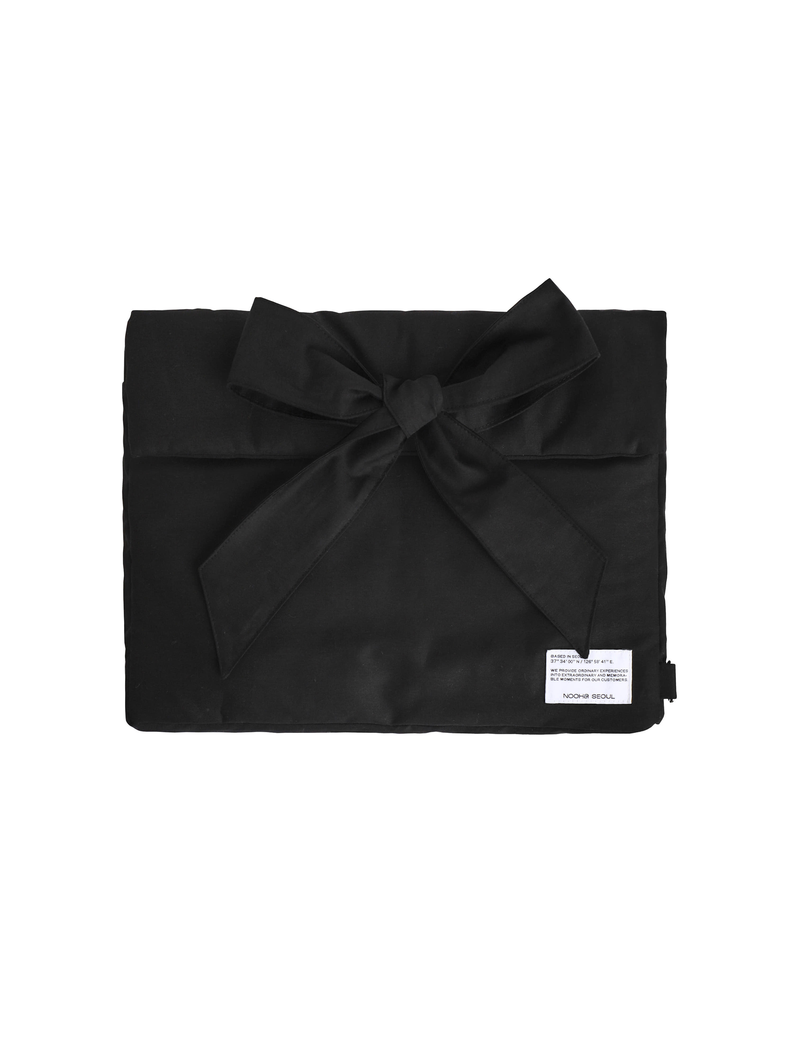 Soft Cloudy Laptop Pouch_Black