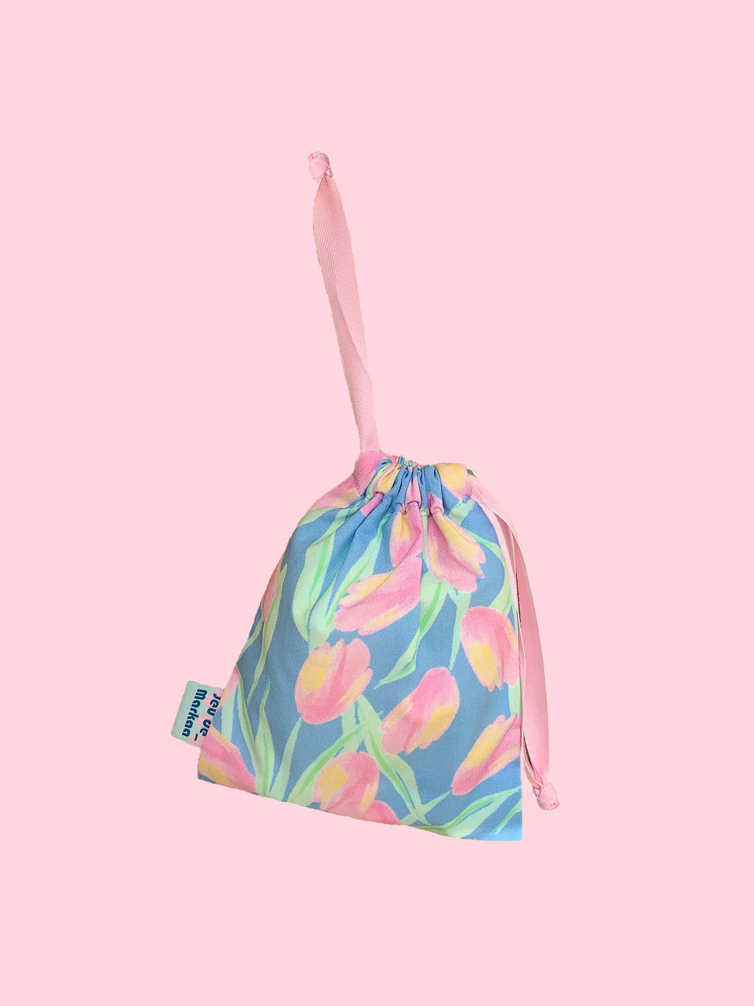 Sherbet Tulip String Pouch