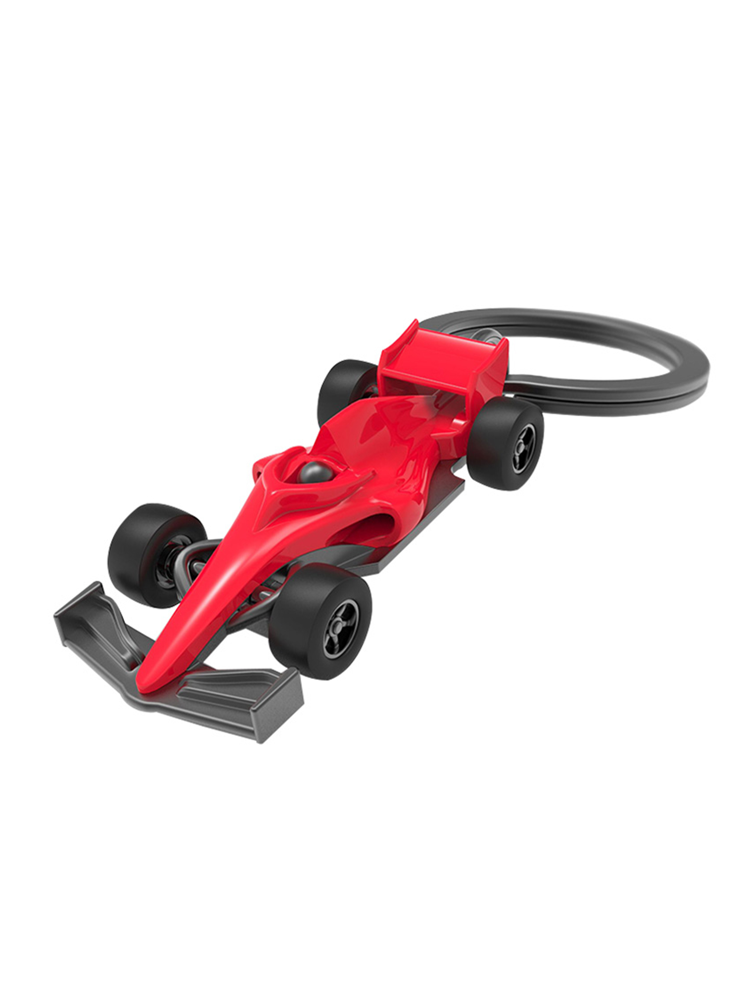 Keychain - Racing car-red