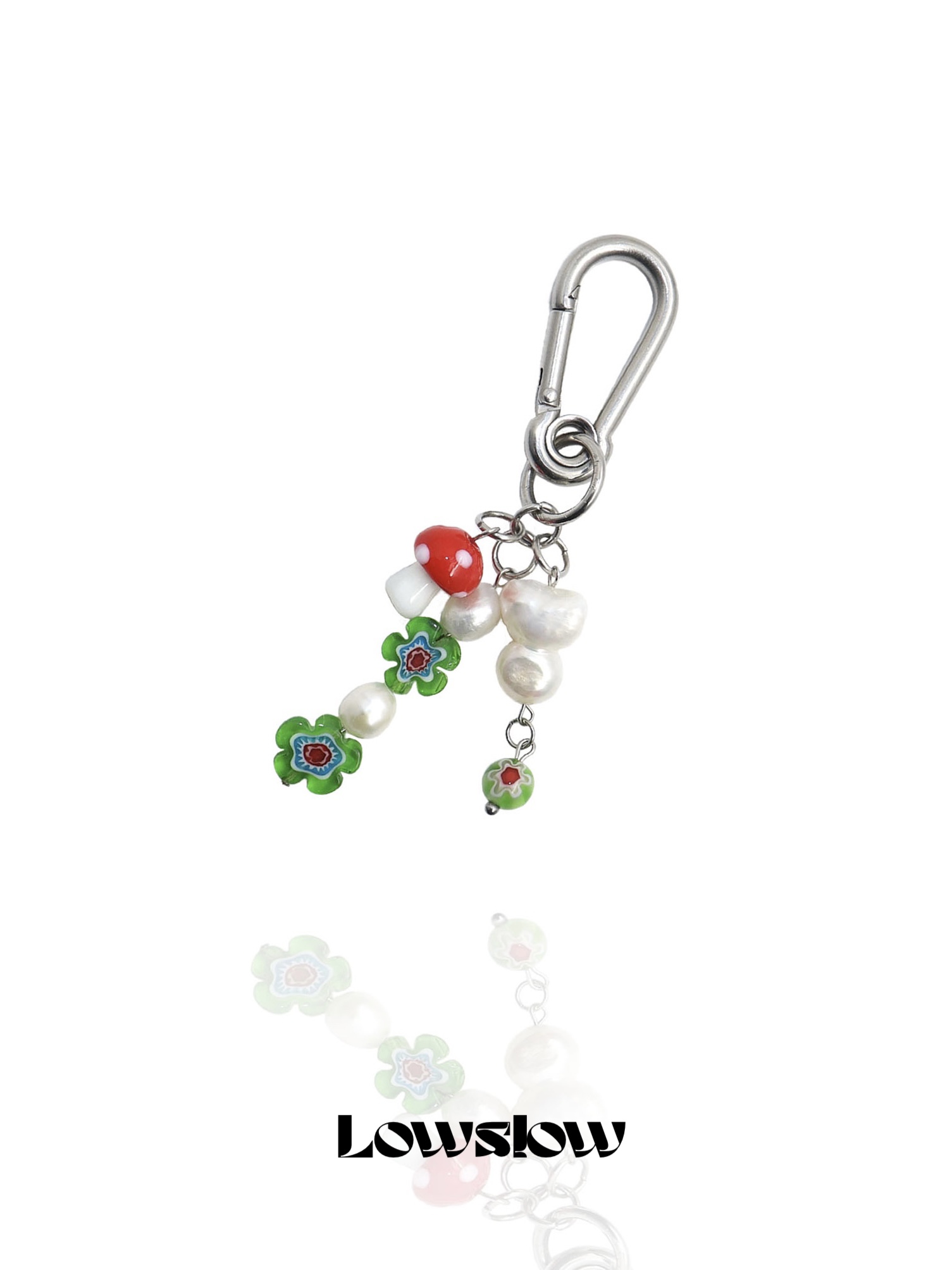 Dig Up Mushroom Keyring