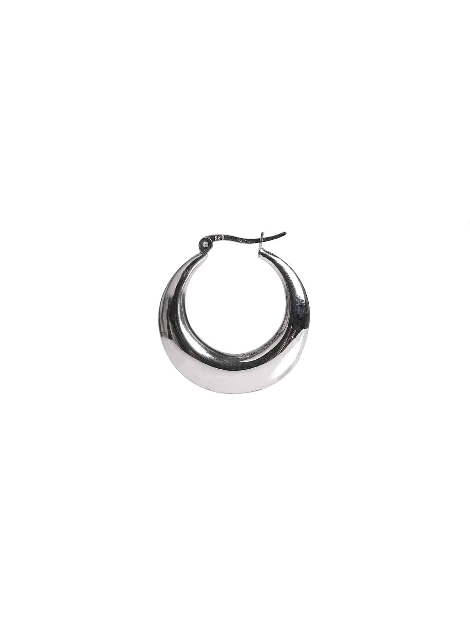 Round Hoop Earring