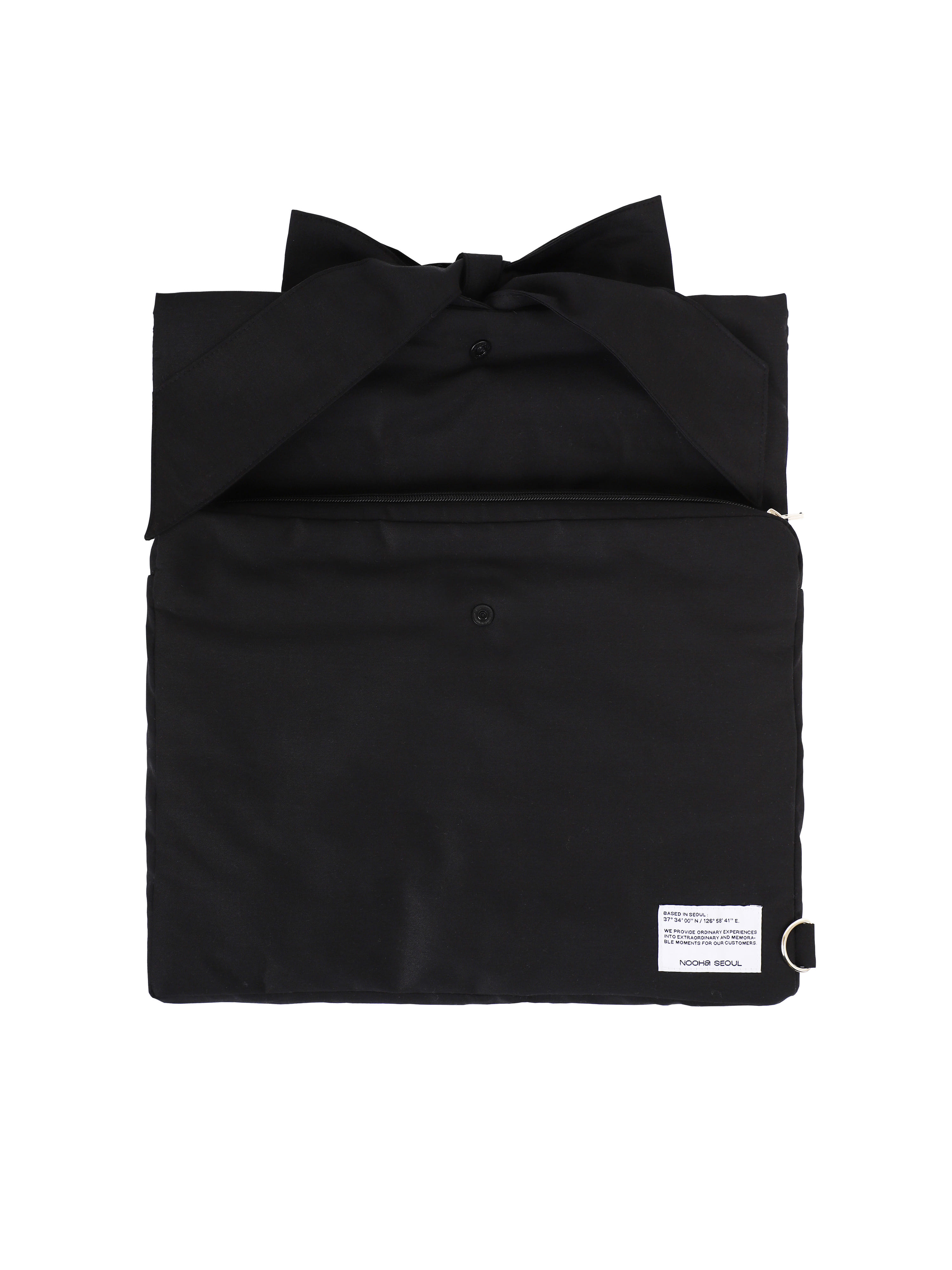 Soft Cloudy Laptop Pouch_Black