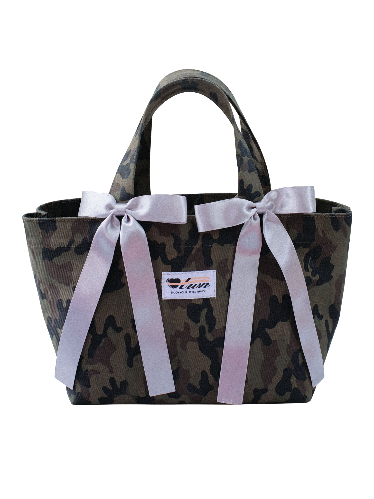 Twin Ribbon Bag - Camo