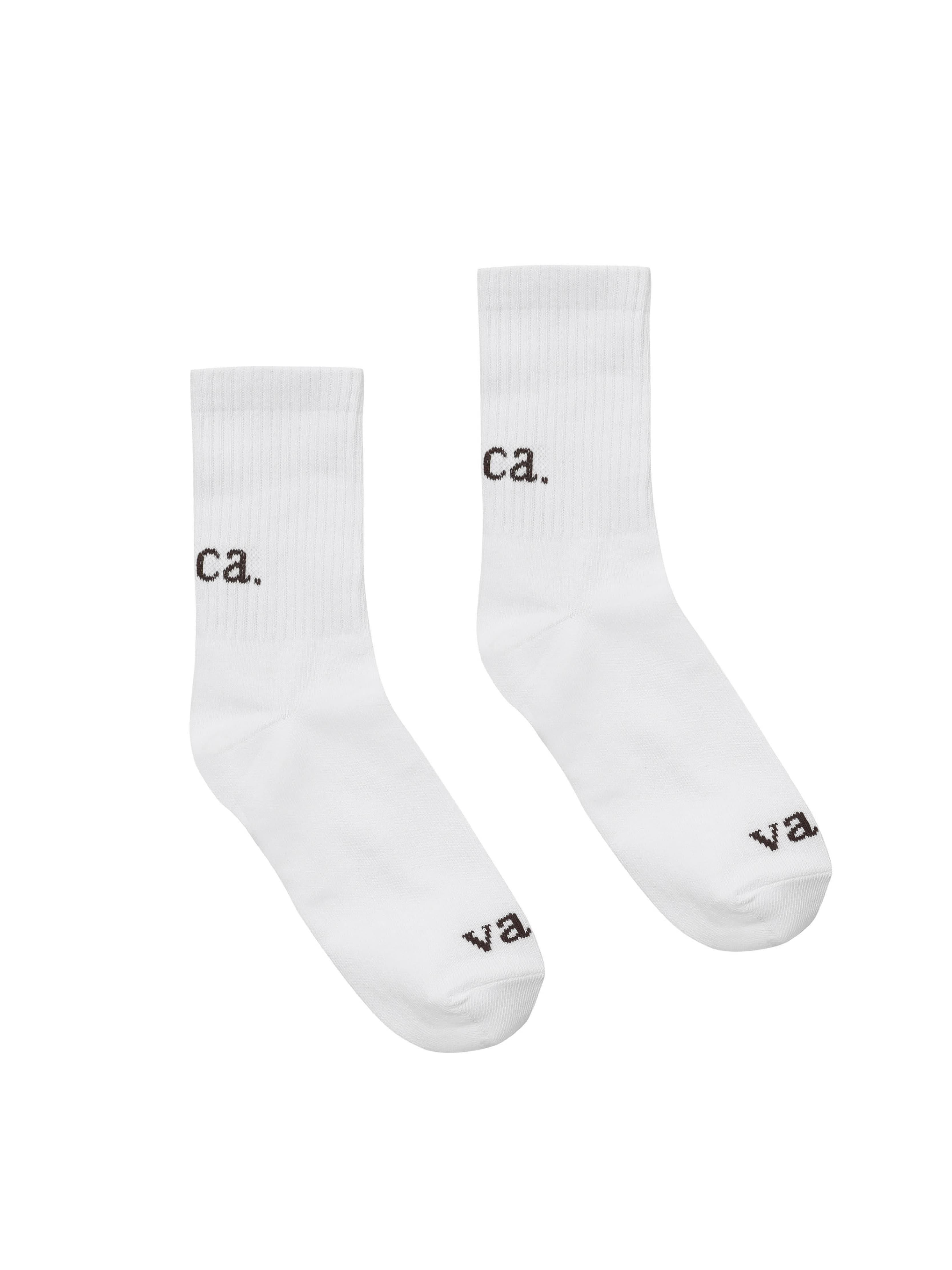 Vaca White Socks