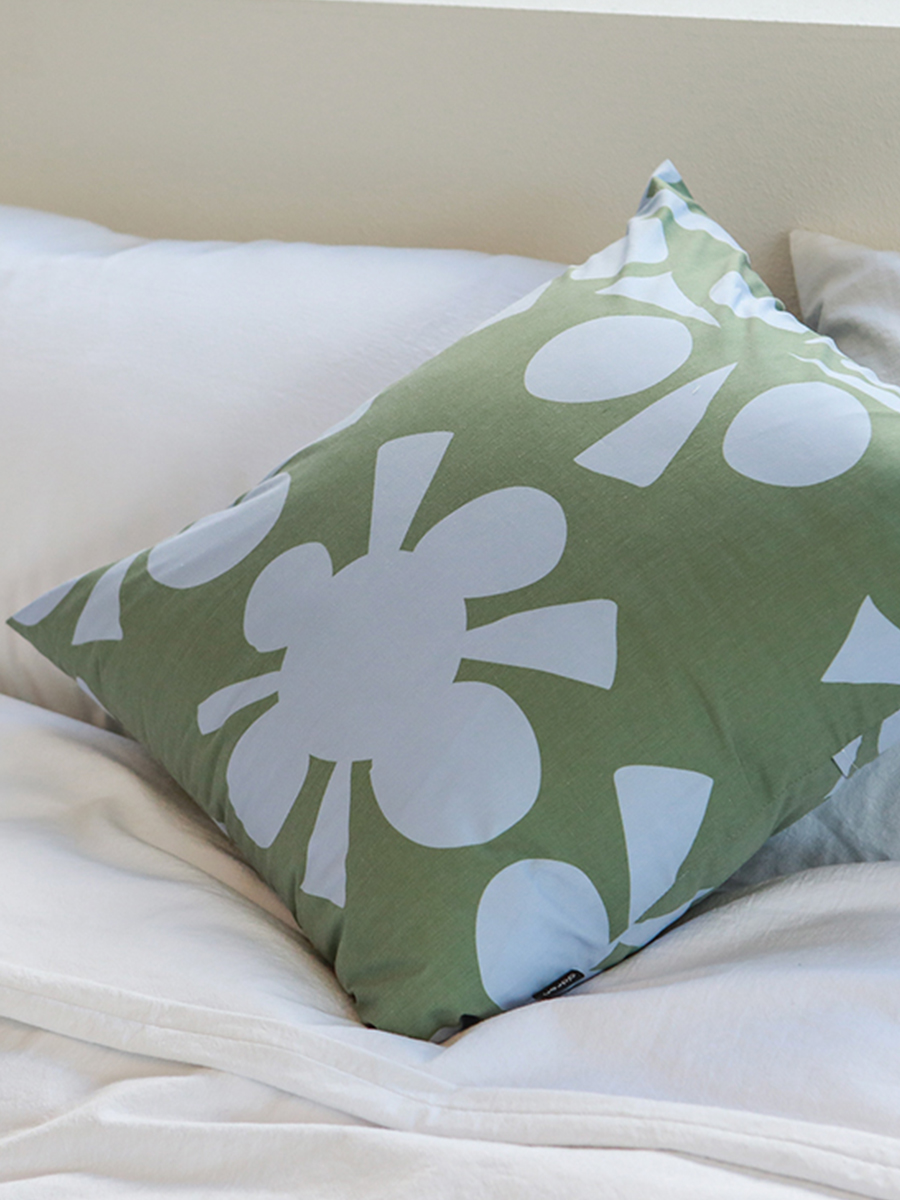 [shiny shape] pattern cushion cover