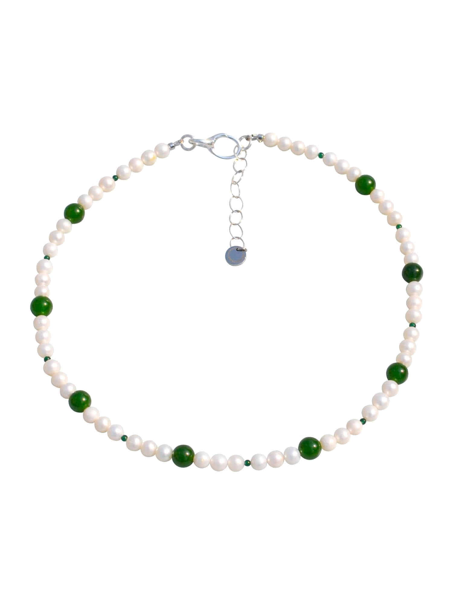 Two Gemstones Necklace